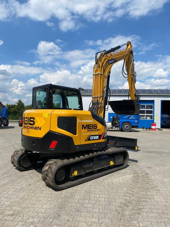 Sany SY 80 U  - Mini-ekskavators: foto 1 Sany SY 80 U  - Mini-ekskavators: foto 1