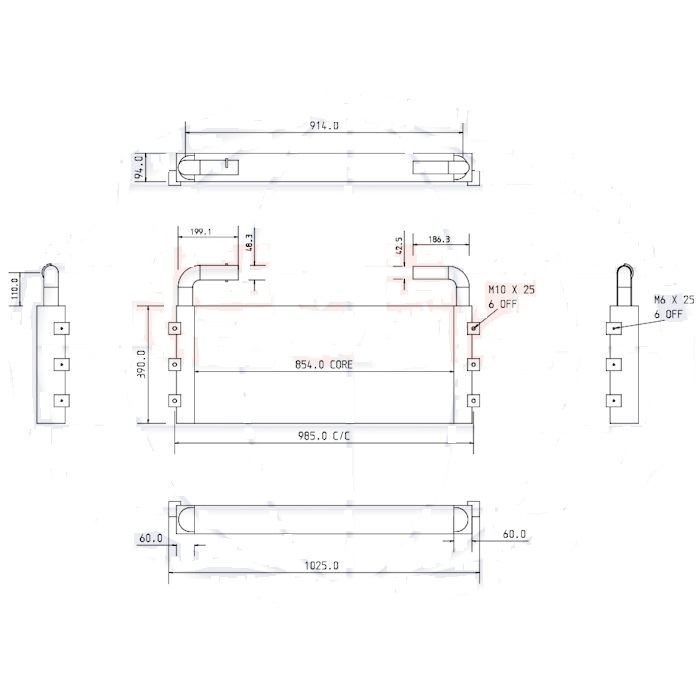 HITACHI ZX 160LC3 4668376 - Eļļas dzesētājs - Kāpurķēžu ekskavators: foto 3 HITACHI ZX 160LC3 4668376 - Eļļas dzesētājs - Kāpurķēžu ekskavators: foto 3