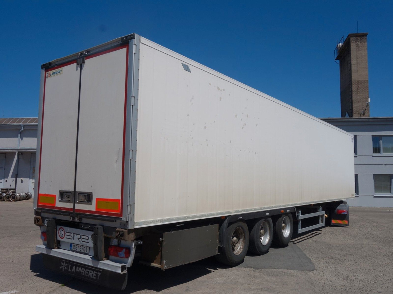 Lamberet LVF S3 mit Carrier 1300, 2.400 BtS. - Puspiekabe refrižerators: foto 4 Lamberet LVF S3 mit Carrier 1300, 2.400 BtS. - Puspiekabe refrižerators: foto 4