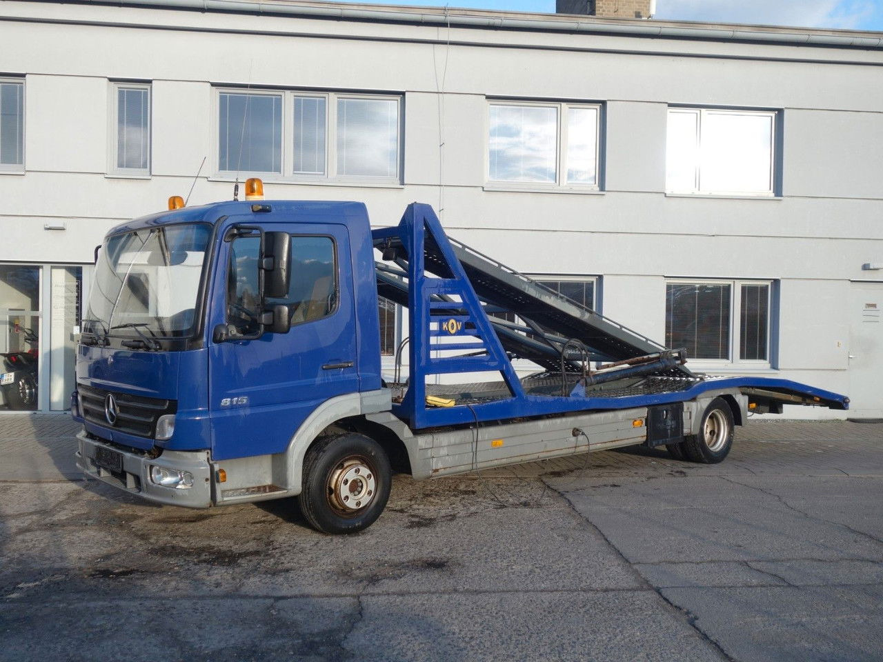 Mercedes-Benz Atego 815 für 2 PKW - Autovedējs: foto 3 Mercedes-Benz Atego 815 für 2 PKW - Autovedējs: foto 3