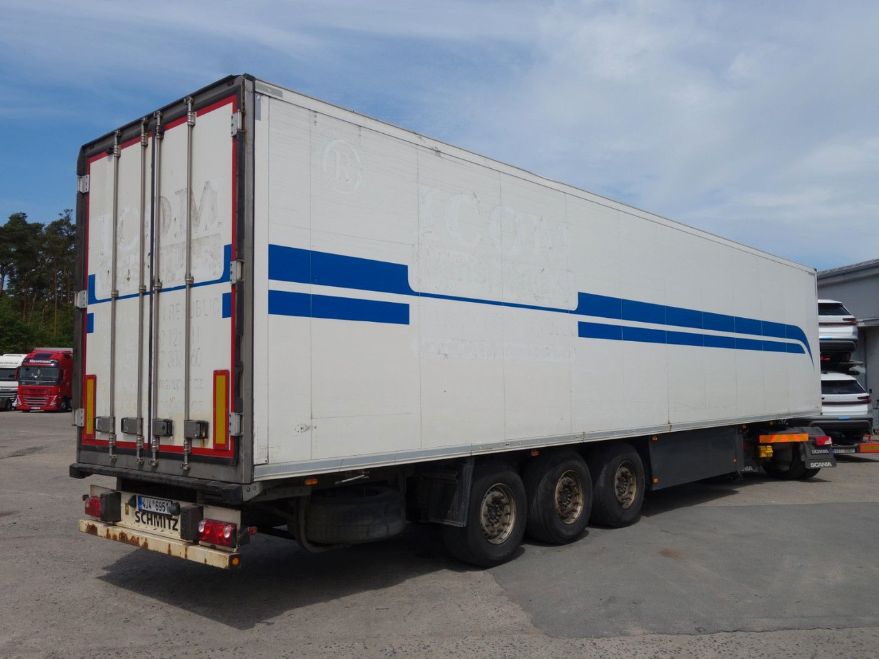 Schmitz Cargobull SKO 24/L mir Carrier 1300, 2 Kammern - Puspiekabe refrižerators: foto 4 Schmitz Cargobull SKO 24/L mir Carrier 1300, 2 Kammern - Puspiekabe refrižerators: foto 4