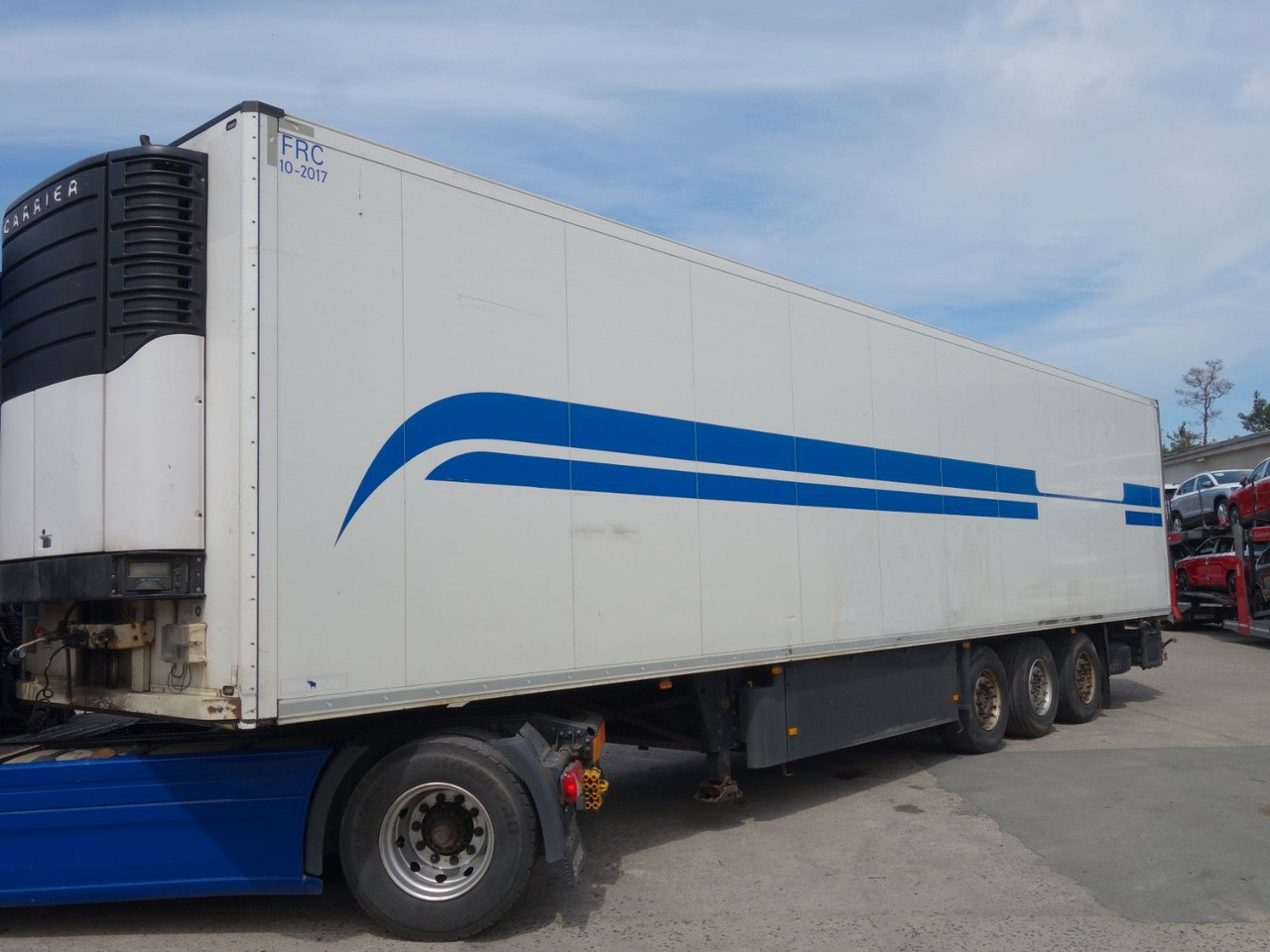 Schmitz Cargobull SKO 24/L mir Carrier 1300, 2 Kammern - Puspiekabe refrižerators: foto 2 Schmitz Cargobull SKO 24/L mir Carrier 1300, 2 Kammern - Puspiekabe refrižerators: foto 2