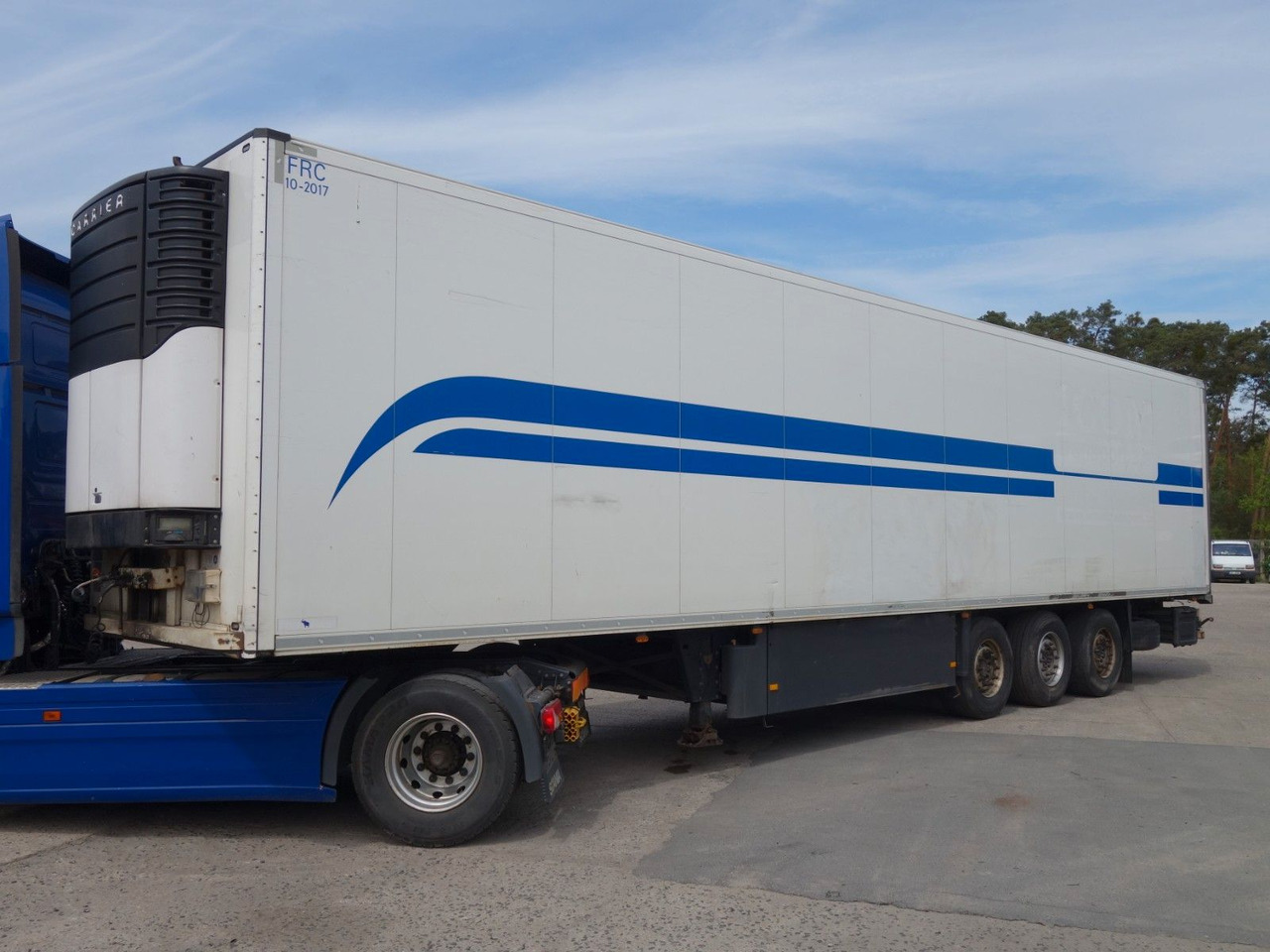 Schmitz Cargobull SKO 24/L mir Carrier 1300, 2 Kammern - Puspiekabe refrižerators: foto 1 Schmitz Cargobull SKO 24/L mir Carrier 1300, 2 Kammern - Puspiekabe refrižerators: foto 1