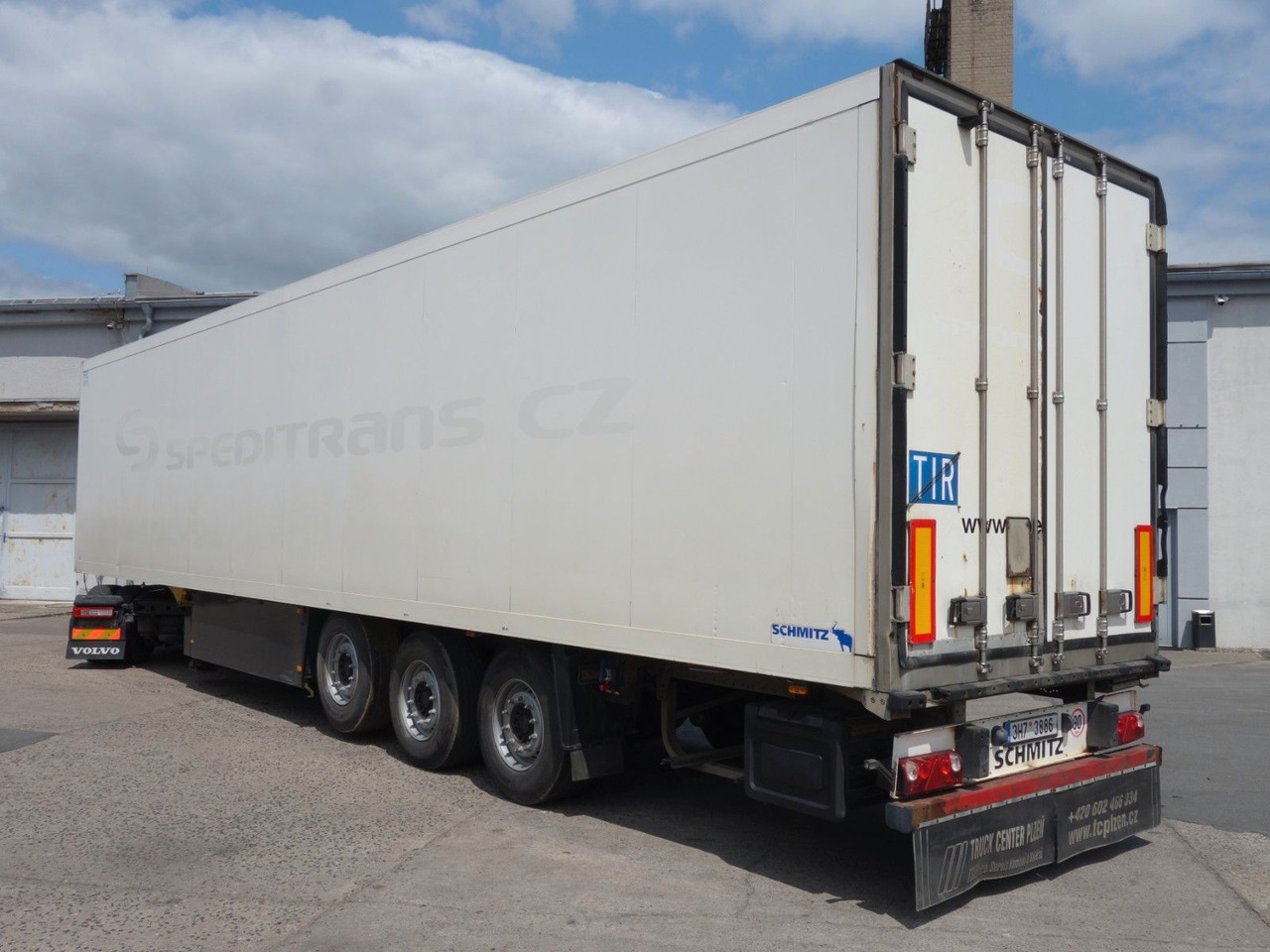 Schmitz Cargobull SKO 24/L mir Carrier 1300, SAF Achsen, Liftachse - Puspiekabe refrižerators: foto 4 Schmitz Cargobull SKO 24/L mir Carrier 1300, SAF Achsen, Liftachse - Puspiekabe refrižerators: foto 4