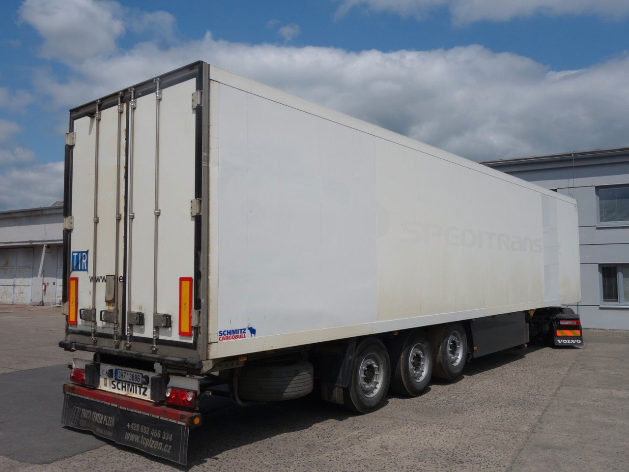 Schmitz Cargobull SKO 24/L mir Carrier 1300, SAF Achsen, Liftachse - Puspiekabe refrižerators: foto 3 Schmitz Cargobull SKO 24/L mir Carrier 1300, SAF Achsen, Liftachse - Puspiekabe refrižerators: foto 3