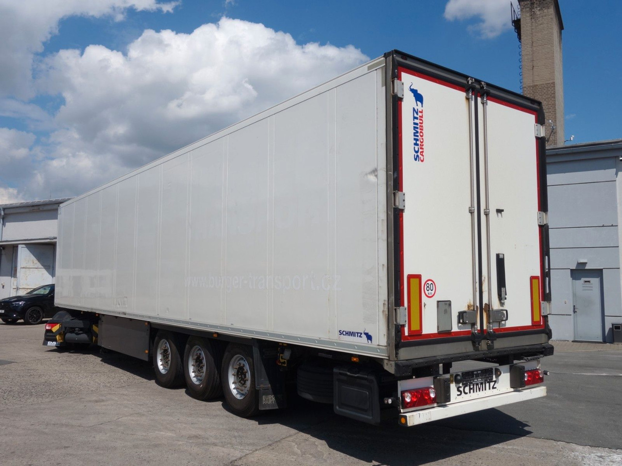 Schmitz Cargobull SKO 24/L mir Carrier 1350, Liftachse - Puspiekabe refrižerators: foto 3 Schmitz Cargobull SKO 24/L mir Carrier 1350, Liftachse - Puspiekabe refrižerators: foto 3