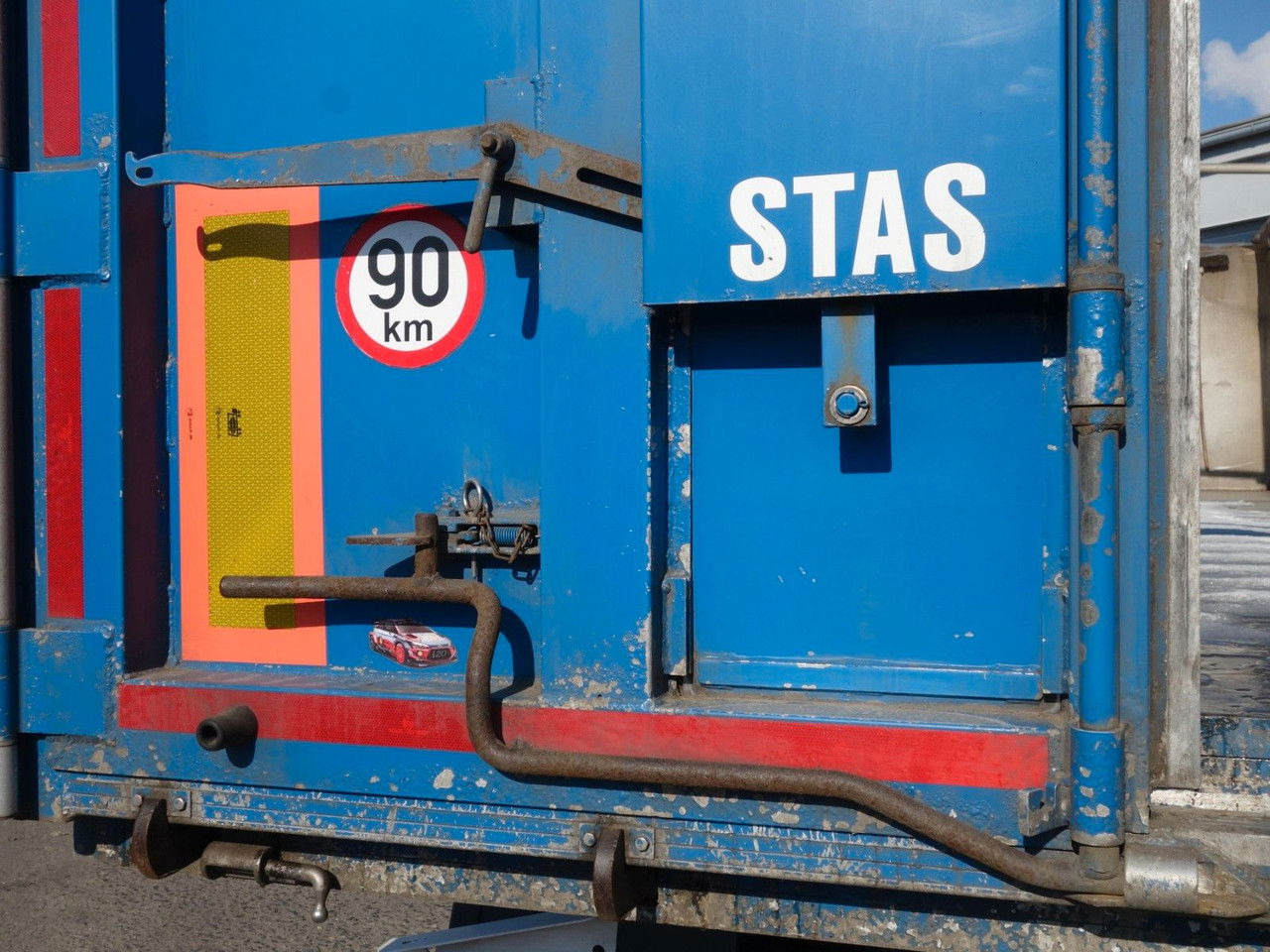 Puspiekabe pašizgāzējs Stas Alu kipper, 50 cm3, Liftachse, SAF, Rollplane: foto 10 Puspiekabe pašizgāzējs Stas Alu kipper, 50 cm3, Liftachse, SAF, Rollplane: foto 10