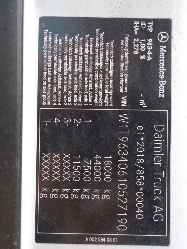 Mercedes-Benz Actros 1845 LD BIG Space MirrorCam līzingu Mercedes-Benz Actros 1845 LD BIG Space MirrorCam: foto 13 Mercedes-Benz Actros 1845 LD BIG Space MirrorCam līzingu Mercedes-Benz Actros 1845 LD BIG Space MirrorCam: foto 13