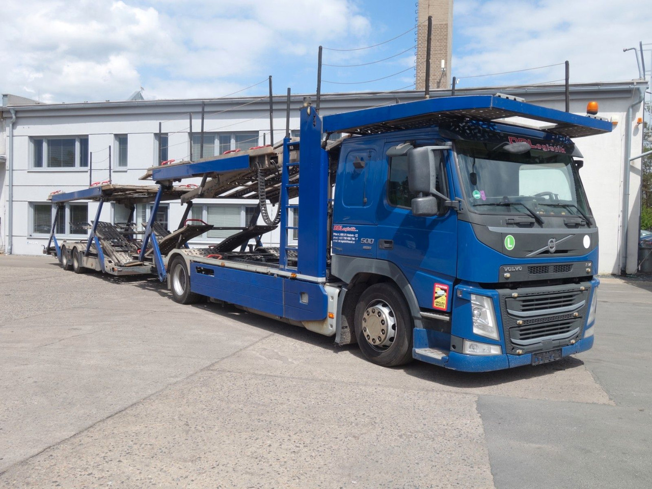 Volvo FM13 500 Kässbohrer Supertrans / Supertrans - Autovedējs: foto 2 Volvo FM13 500 Kässbohrer Supertrans / Supertrans - Autovedējs: foto 2