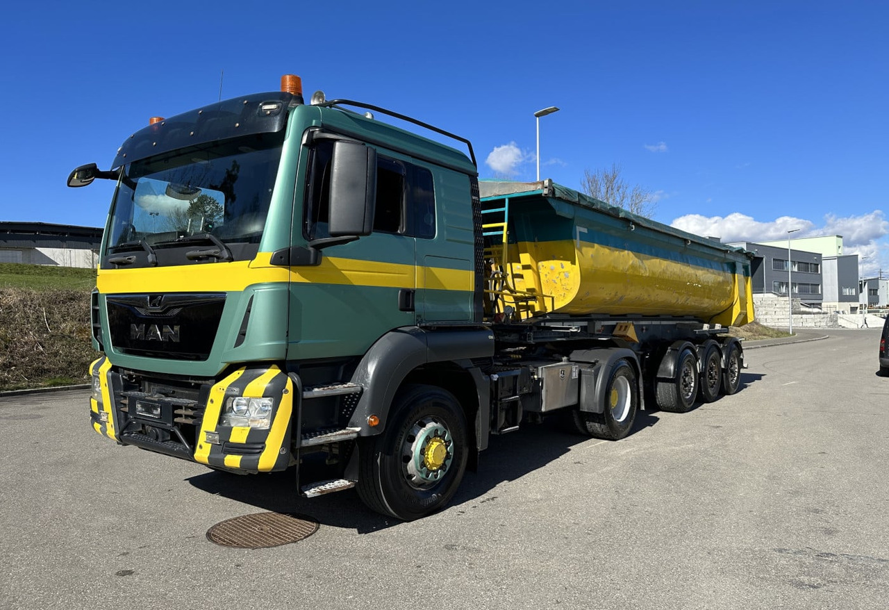 Vilcējs (D) 2015 MAN TGS 18.440 4×4 tractor: foto 1