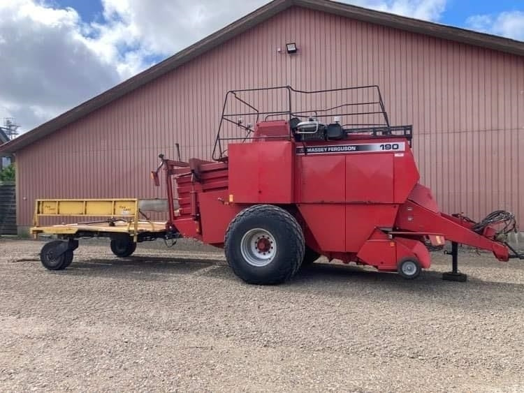 Massey Ferguson LB190 Fieldstar *** m. parkland ballevogn *** - Kīpu prese: foto 3 Massey Ferguson LB190 Fieldstar *** m. parkland ballevogn *** - Kīpu prese: foto 3