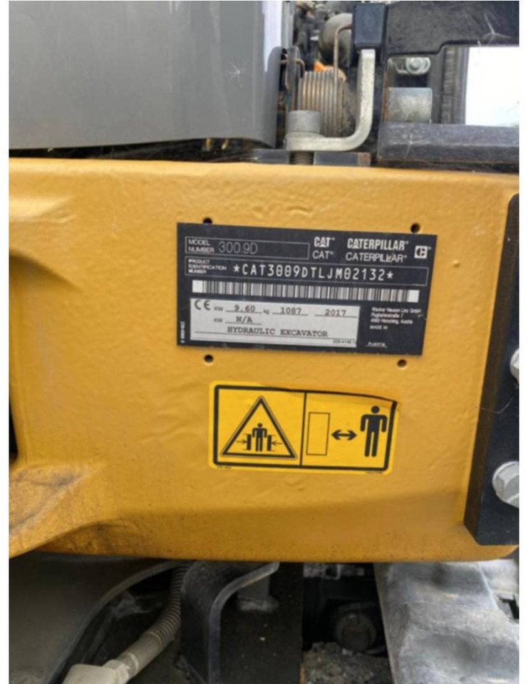 CAT 300.9D - Kāpurķēžu ekskavators: foto 5 CAT 300.9D - Kāpurķēžu ekskavators: foto 5