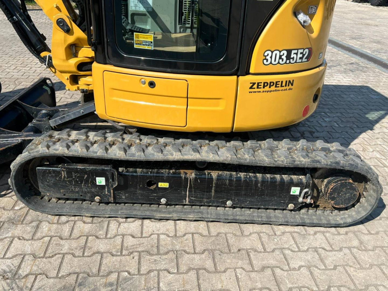 Kāpurķēžu ekskavators CAT 303.5E2CR: foto 9