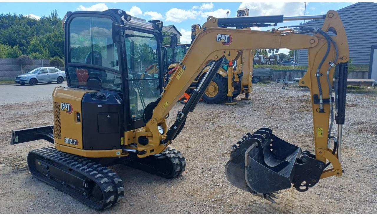 CAT 302.7CR - Kāpurķēžu ekskavators: foto 1 CAT 302.7CR - Kāpurķēžu ekskavators: foto 1