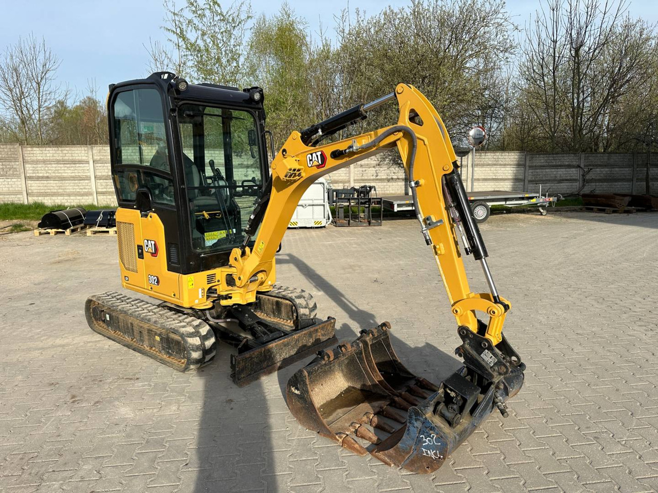 CAT 302CR - Kāpurķēžu ekskavators: foto 2 CAT 302CR - Kāpurķēžu ekskavators: foto 2