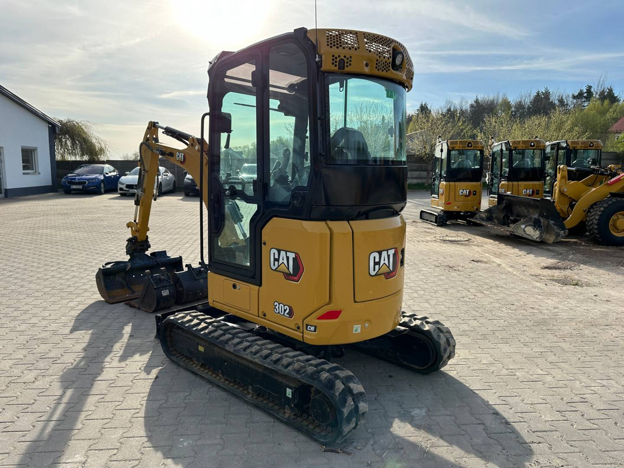 CAT 302CR - Kāpurķēžu ekskavators: foto 4 CAT 302CR - Kāpurķēžu ekskavators: foto 4