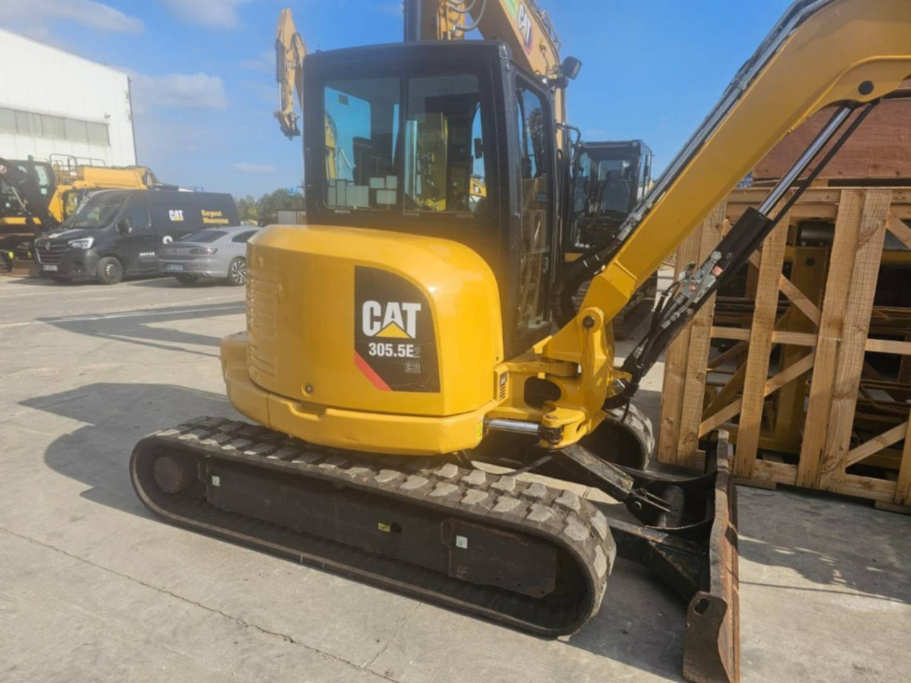 CAT 305.5E2CR - Kāpurķēžu ekskavators: foto 2 CAT 305.5E2CR - Kāpurķēžu ekskavators: foto 2