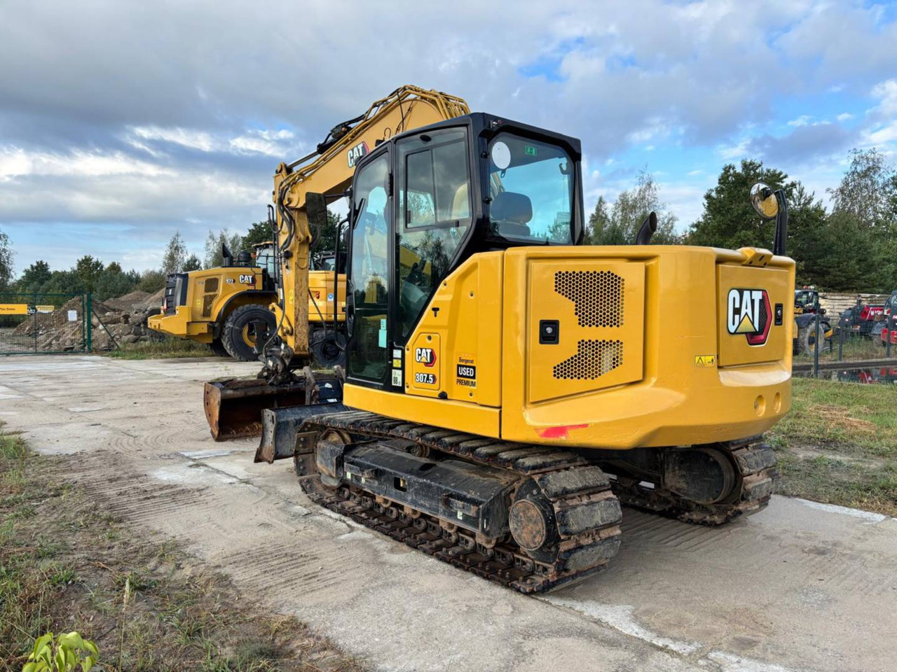 CAT 307.5 - Kāpurķēžu ekskavators: foto 4 CAT 307.5 - Kāpurķēžu ekskavators: foto 4