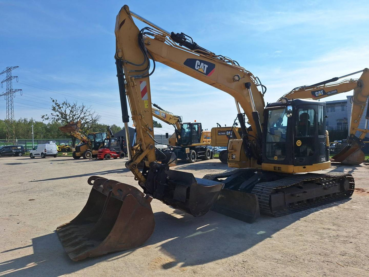 CAT 314DLCR - Kāpurķēžu ekskavators: foto 1 CAT 314DLCR - Kāpurķēžu ekskavators: foto 1