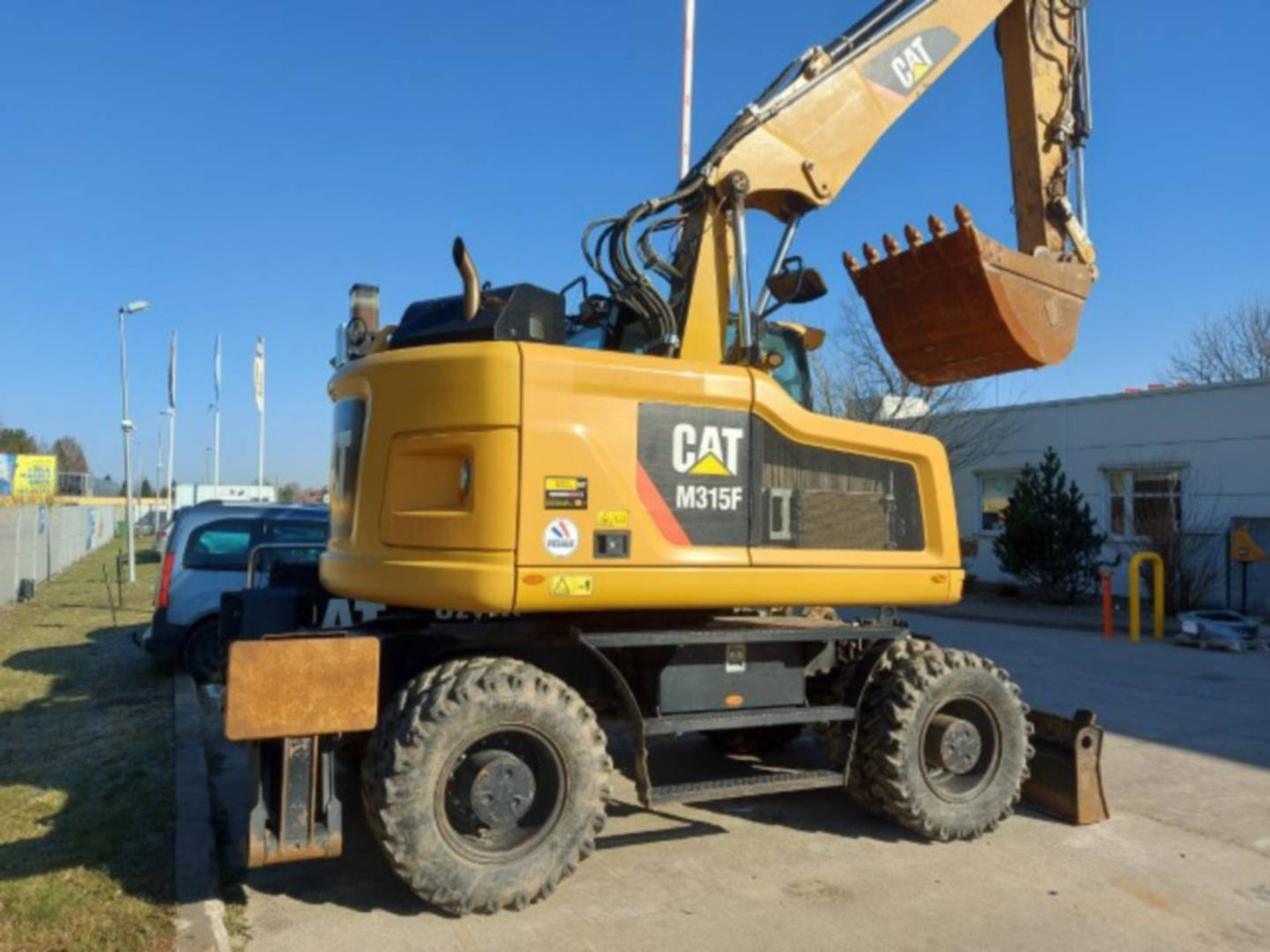 CAT M315F - Riteņu ekskavators: foto 3 CAT M315F - Riteņu ekskavators: foto 3