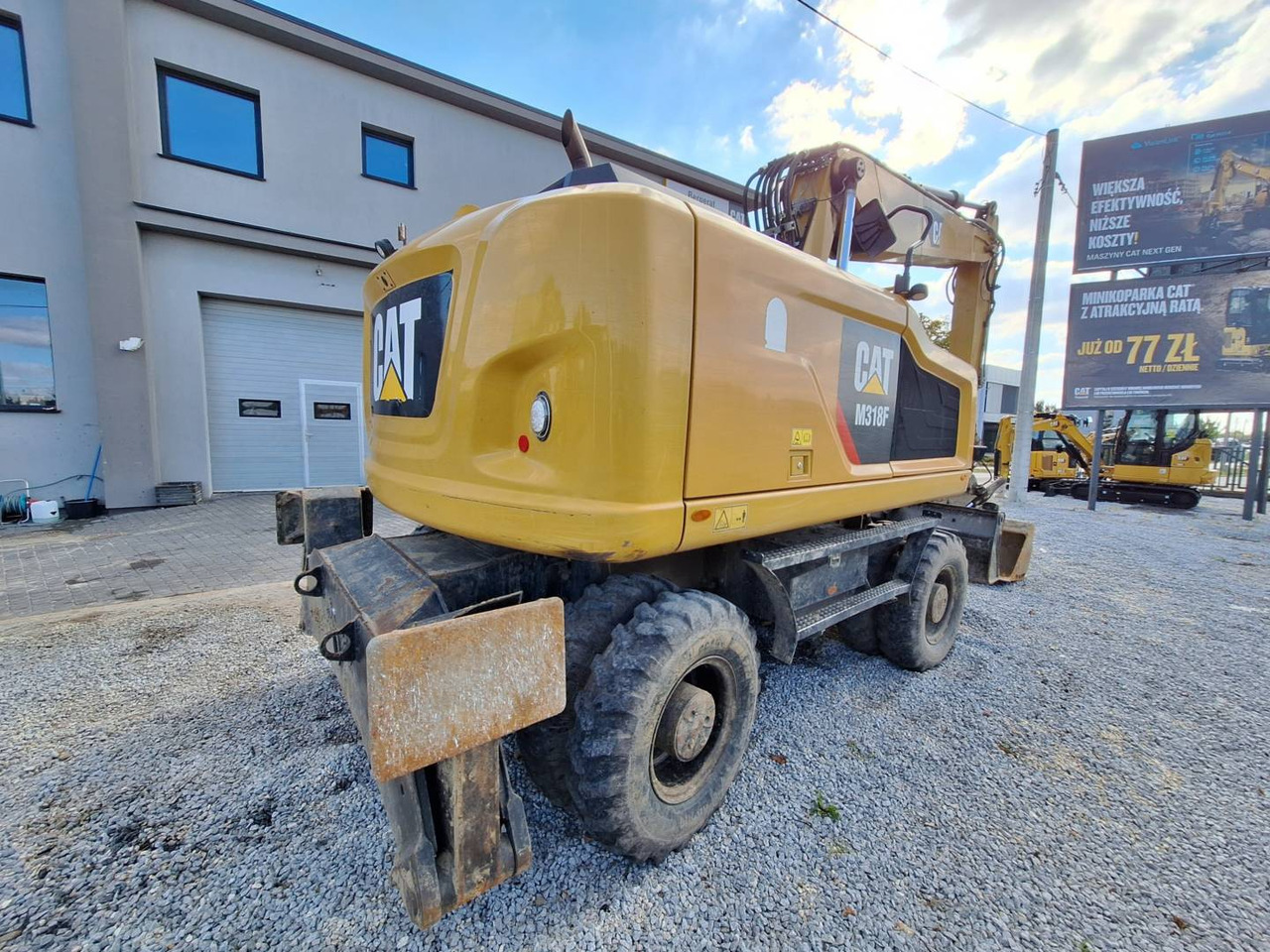 CAT M318F - Riteņu ekskavators: foto 3 CAT M318F - Riteņu ekskavators: foto 3