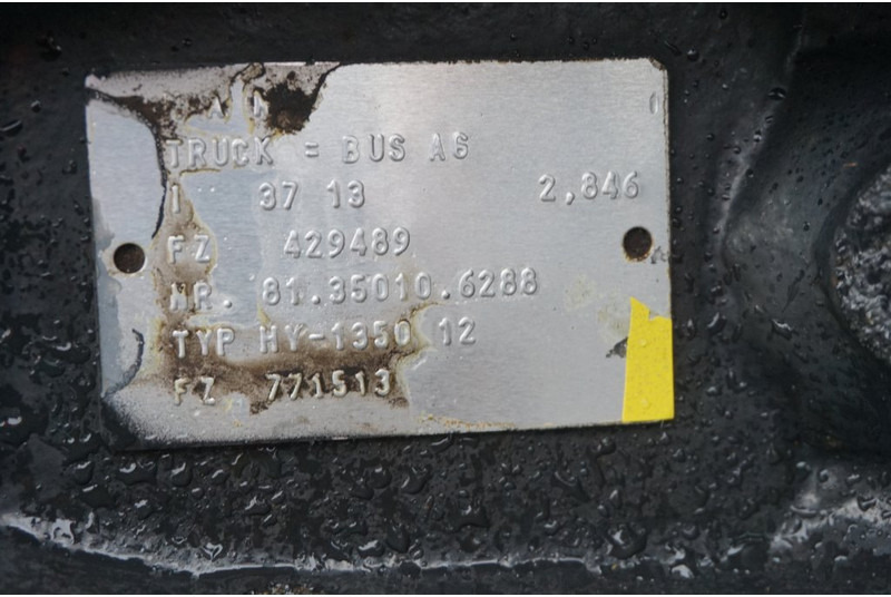 MAN HY-1350-12 37/13 - Aizmugurējā ass - Kravas automašīna: foto 5 MAN HY-1350-12 37/13 - Aizmugurējā ass - Kravas automašīna: foto 5