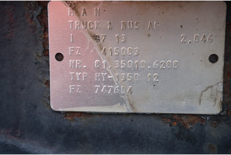 MAN HY-1350-12 37/13 - Priekšējā ass - Kravas automašīna: foto 4 MAN HY-1350-12 37/13 - Priekšējā ass - Kravas automašīna: foto 4