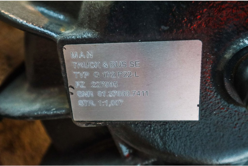 MAN VG172 P22-6 - Pārnesumkārba - Kravas automašīna: foto 5 MAN VG172 P22-6 - Pārnesumkārba - Kravas automašīna: foto 5