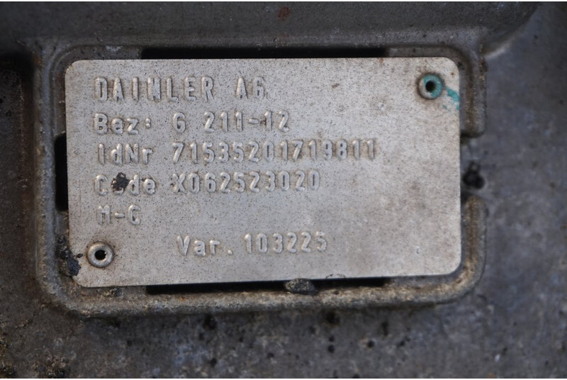 Mercedes-Benz G211-12KL MP4 + VOITH OM471 - Pārnesumkārba - Kravas automašīna: foto 5 Mercedes-Benz G211-12KL MP4 + VOITH OM471 - Pārnesumkārba - Kravas automašīna: foto 5