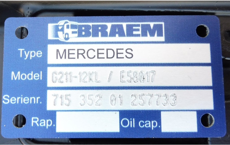 Mercedes-Benz G211-12KL MP4 WABCO OM470 - Pārnesumkārba - Kravas automašīna: foto 5 Mercedes-Benz G211-12KL MP4 WABCO OM470 - Pārnesumkārba - Kravas automašīna: foto 5