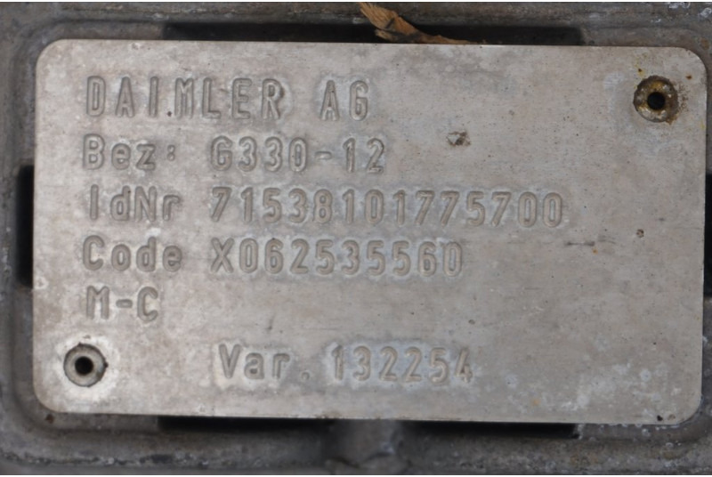 Mercedes-Benz G330-12KL + VOITH - Pārnesumkārba - Kravas automašīna: foto 5 Mercedes-Benz G330-12KL + VOITH - Pārnesumkārba - Kravas automašīna: foto 5