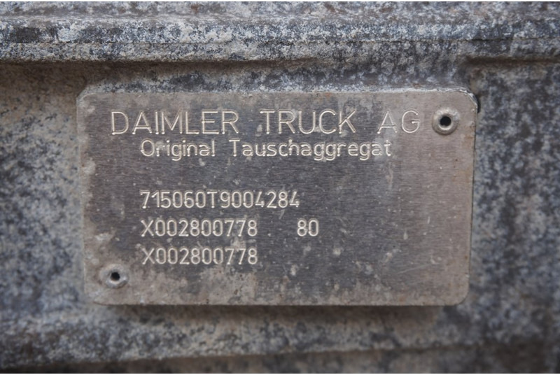 Mercedes-Benz G85-6/6.7-07.73HPS 71506001145844 - Pārnesumkārba - Kravas automašīna: foto 5 Mercedes-Benz G85-6/6.7-07.73HPS 71506001145844 - Pārnesumkārba - Kravas automašīna: foto 5