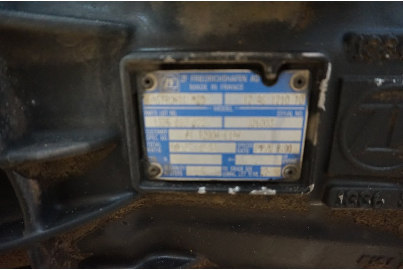 ZF 12AS1210OD TGM - Pārnesumkārba - Kravas automašīna: foto 5 ZF 12AS1210OD TGM - Pārnesumkārba - Kravas automašīna: foto 5