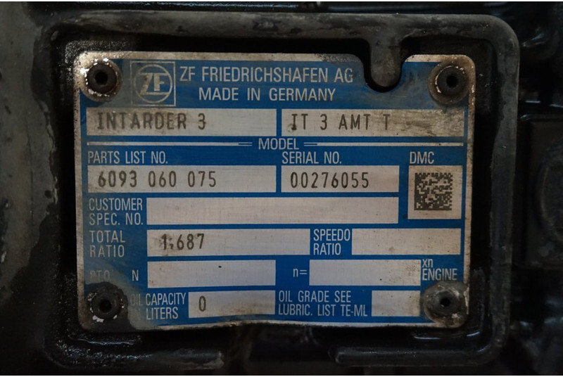 ZF 12AS2331DD+INT3 81.32004-6389 - Pārnesumkārba - Kravas automašīna: foto 5 ZF 12AS2331DD+INT3 81.32004-6389 - Pārnesumkārba - Kravas automašīna: foto 5