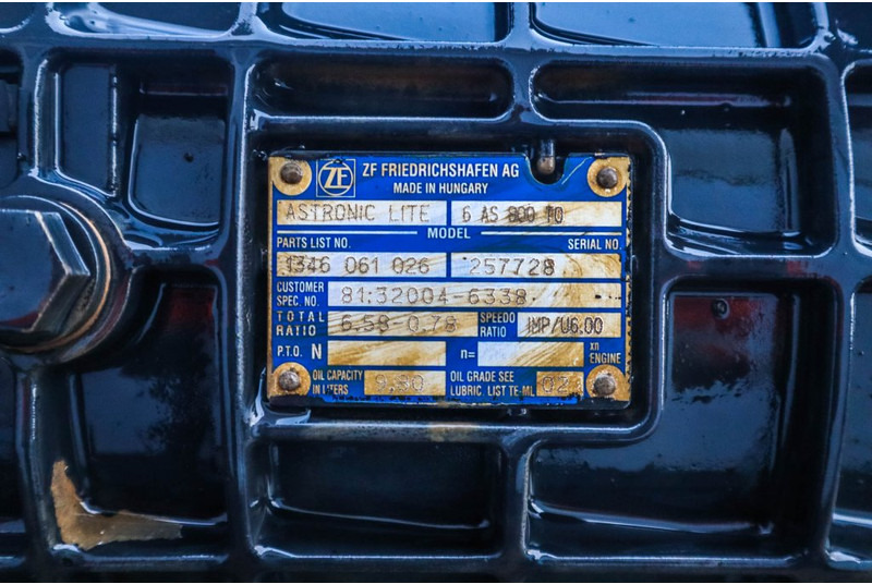 ZF 6AS800TO TGL EURO6 81.32004-6338 - Pārnesumkārba - Kravas automašīna: foto 5 ZF 6AS800TO TGL EURO6 81.32004-6338 - Pārnesumkārba - Kravas automašīna: foto 5