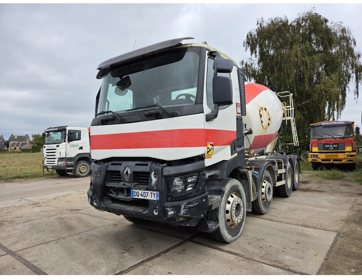 Renault C430 8X4 CONCRETE MIXER MANUAL GEARBOX - Betonvedējs: foto 1 Renault C430 8X4 CONCRETE MIXER MANUAL GEARBOX - Betonvedējs: foto 1