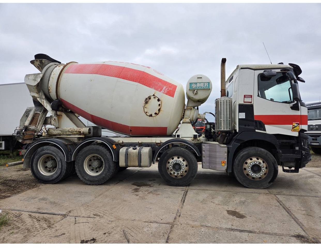 Renault C430 8X4 CONCRETE MIXER MANUAL GEARBOX - Betonvedējs: foto 4 Renault C430 8X4 CONCRETE MIXER MANUAL GEARBOX - Betonvedējs: foto 4