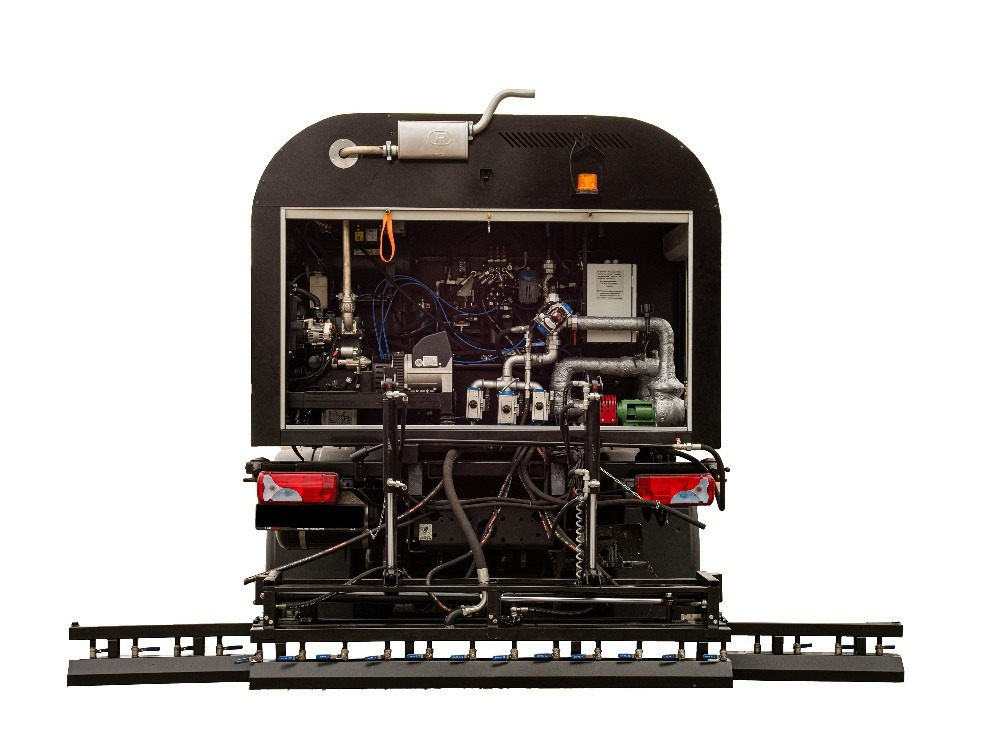 TICAB Asphalt Distributor, 8000 L, Аutonomous Asphalt Sprayer, Manufacturer - Betona sūknis: foto 5 TICAB Asphalt Distributor, 8000 L, Аutonomous Asphalt Sprayer, Manufacturer - Betona sūknis: foto 5