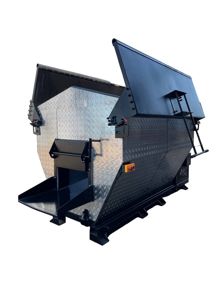 TICAB Asphalt Hot Box from the Manufacturer for 2,8 t, termiskais bunkurs asfaltam HB-2 - Asfalta ieklāšanas tehnika: foto 1 TICAB Asphalt Hot Box from the Manufacturer for 2,8 t, termiskais bunkurs asfaltam HB-2 - Asfalta ieklāšanas tehnika: foto 1