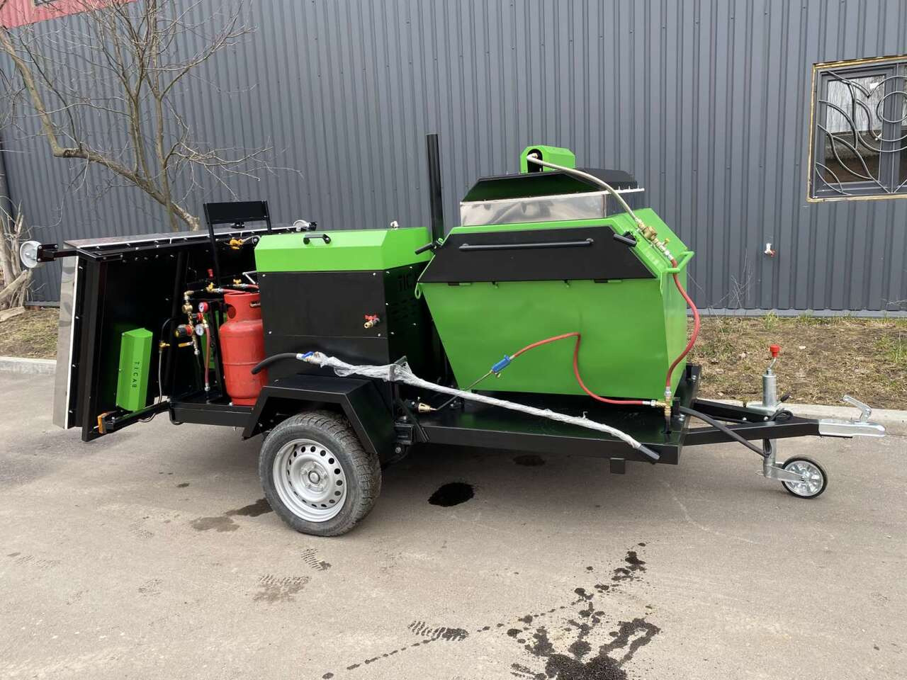 TICAB New Pothole Patching Machine, Asphalt Infrared Patching, Manufacturer, MIRA-3 - Asfalta ieklāšanas tehnika: foto 4 TICAB New Pothole Patching Machine, Asphalt Infrared Patching, Manufacturer, MIRA-3 - Asfalta ieklāšanas tehnika: foto 4