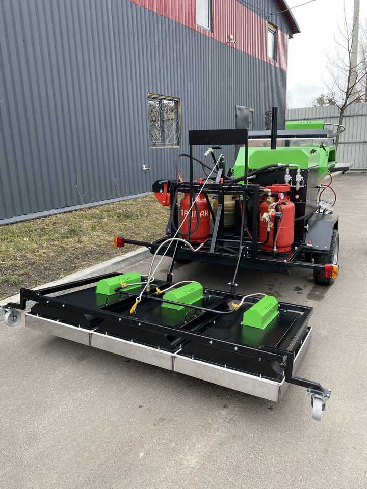 TICAB New Pothole Patching Machine, Asphalt Infrared Patching, Manufacturer, MIRA-3 - Asfalta ieklāšanas tehnika: foto 4 TICAB New Pothole Patching Machine, Asphalt Infrared Patching, Manufacturer, MIRA-3 - Asfalta ieklāšanas tehnika: foto 4