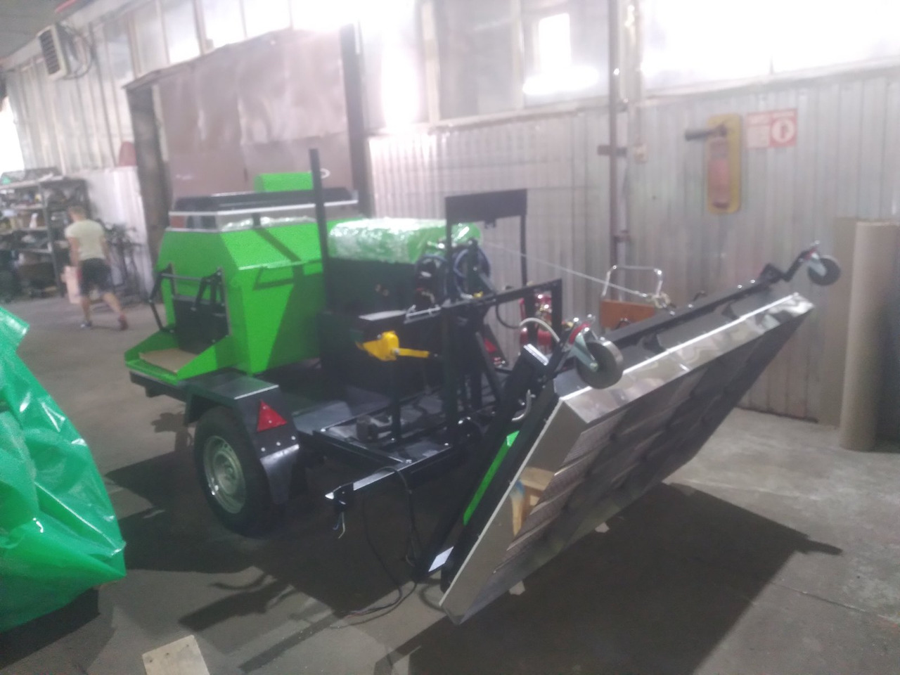 Jaunā Asfalta ieklāšanas tehnika TICAB New Pothole Patching Machine, Asphalt Infrared Patching, Manufacturer, MIRA-3: foto 10