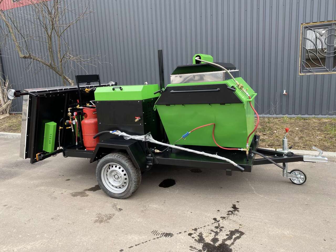 TICAB New Pothole Patching Machine, Asphalt Infrared Patching, Manufacturer, MIRA-3 - Asfalta ieklāšanas tehnika: foto 5 TICAB New Pothole Patching Machine, Asphalt Infrared Patching, Manufacturer, MIRA-3 - Asfalta ieklāšanas tehnika: foto 5