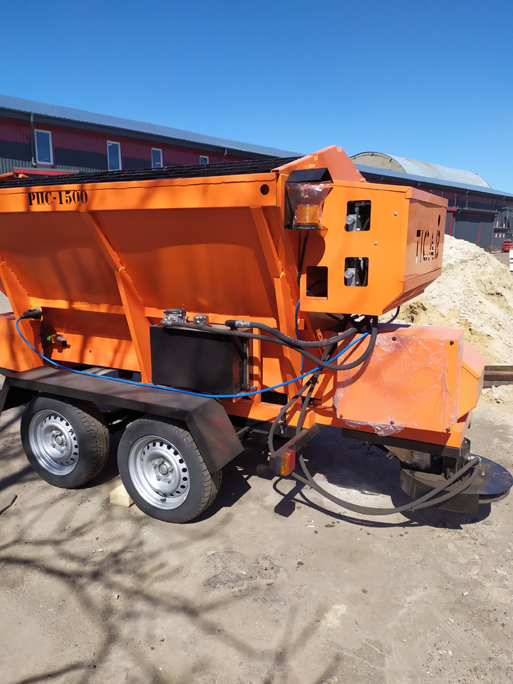 TICAB New Salt and Sand Spreader, Hopper spreader,Manufacturer, 1,5m³ - Puspiekabe ar grīdas transportieri: foto 5 TICAB New Salt and Sand Spreader, Hopper spreader,Manufacturer, 1,5m³ - Puspiekabe ar grīdas transportieri: foto 5