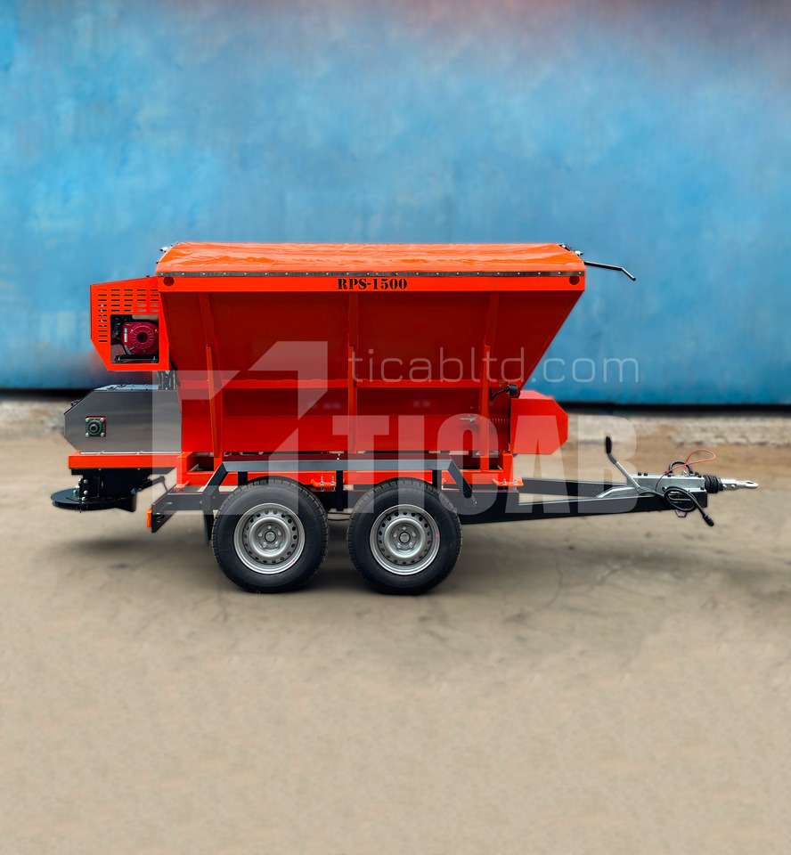 TICAB New Salt and Sand Spreader, Hopper spreader,Manufacturer, 1,5m³ - Puspiekabe ar grīdas transportieri: foto 3 TICAB New Salt and Sand Spreader, Hopper spreader,Manufacturer, 1,5m³ - Puspiekabe ar grīdas transportieri: foto 3