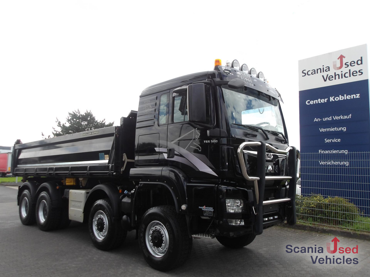 MAN TGS 32.500 - 8x8 - MEILLER DSK - ALLRAD - BIG AXLE - Kravas automašīna pašizgāzējs: foto 1 MAN TGS 32.500 - 8x8 - MEILLER DSK - ALLRAD - BIG AXLE - Kravas automašīna pašizgāzējs: foto 1