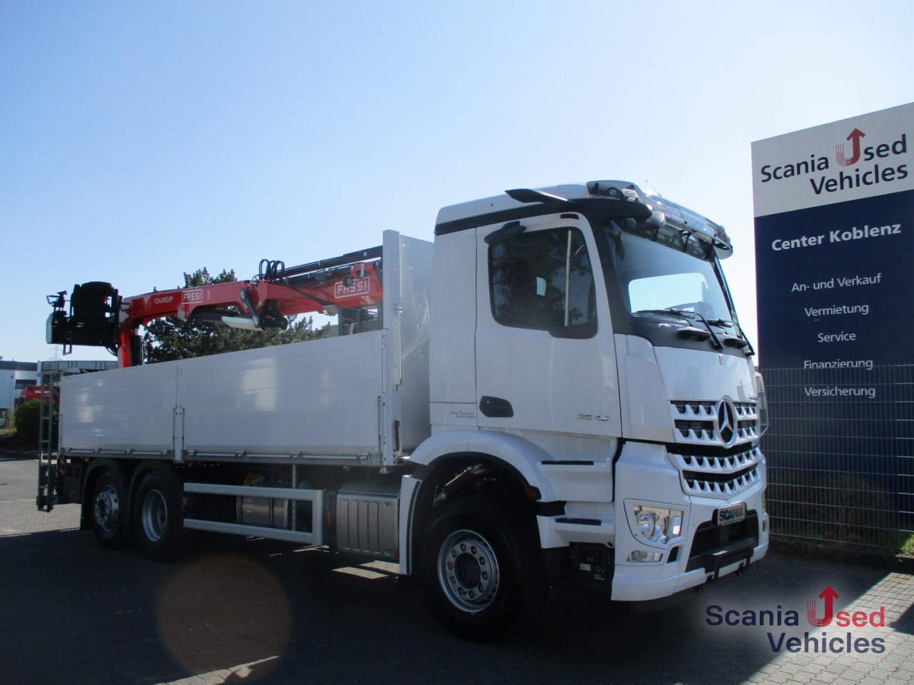 MERCEDES-BENZ AROCS 2545 - FASSI F240ASXP.23 - RUNGENSYSTEM - - Bortu kravas automašīna/ Platforma: foto 1 MERCEDES-BENZ AROCS 2545 - FASSI F240ASXP.23 - RUNGENSYSTEM - - Bortu kravas automašīna/ Platforma: foto 1