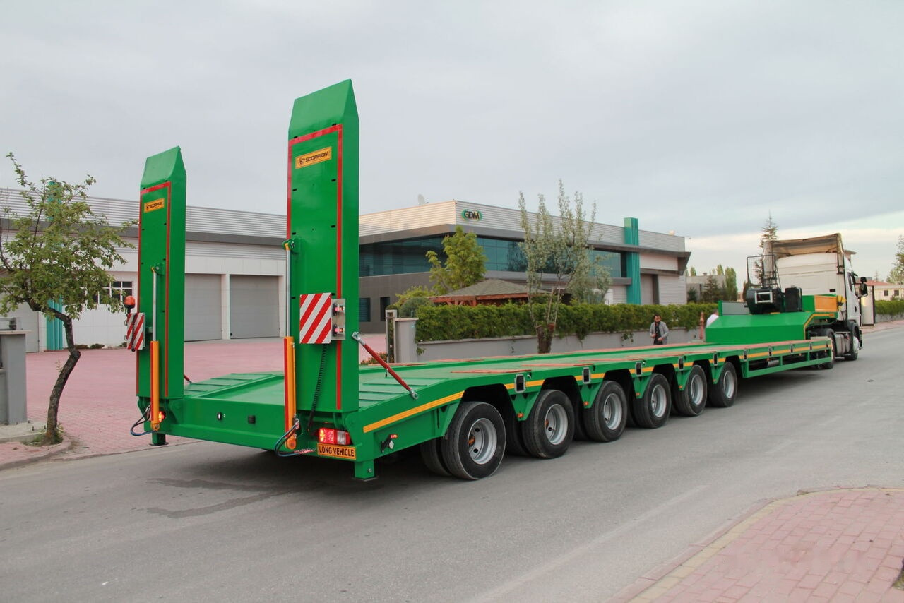 Scorpion Trailer 2023 NEW 6 AXLE (MANUFACTURER COMPANY) - Puspiekabe zema profila platforma: foto 1 Scorpion Trailer 2023 NEW 6 AXLE (MANUFACTURER COMPANY) - Puspiekabe zema profila platforma: foto 1