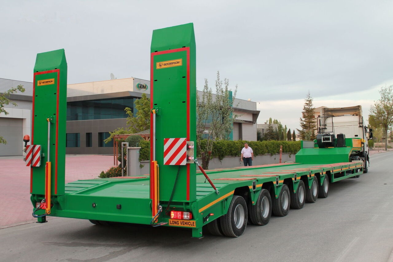 Scorpion Trailer 2023 NEW 6 AXLE (MANUFACTURER COMPANY) - Puspiekabe zema profila platforma: foto 3 Scorpion Trailer 2023 NEW 6 AXLE (MANUFACTURER COMPANY) - Puspiekabe zema profila platforma: foto 3