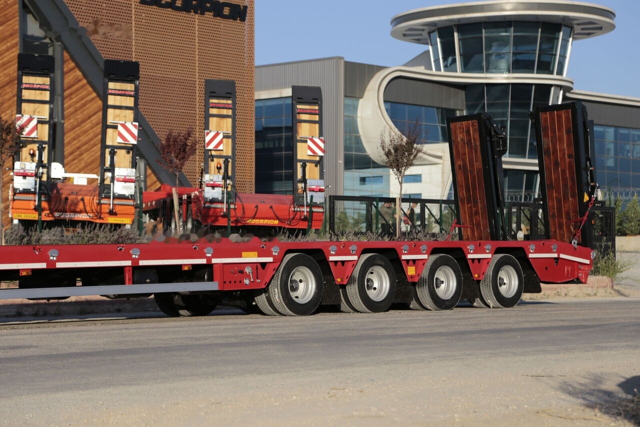 Scorpion Trailer 2024 NEW 4 AXLE (MANUFACTURER COMPANY) - Puspiekabe zema profila platforma: foto 4 Scorpion Trailer 2024 NEW 4 AXLE (MANUFACTURER COMPANY) - Puspiekabe zema profila platforma: foto 4